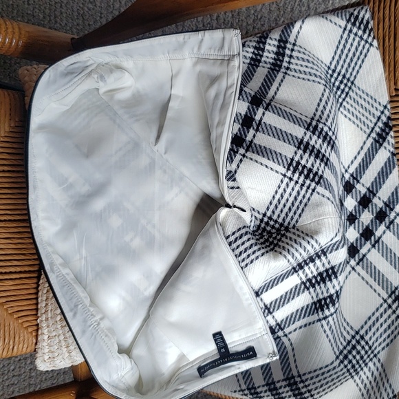 White House Black Market, plaid skirt, size 10 - Picture 4 of 7